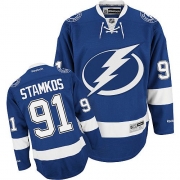 Steven Stamkos Tampa Bay Lightning Reebok Youth Authentic Home Jersey - Blue