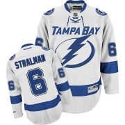 Anton Stralman Tampa Bay Lightning Reebok Men's Authentic Away Jersey - White