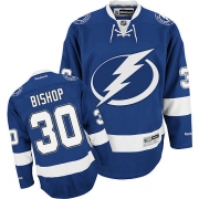 Ben Bishop Tampa Bay Lightning Reebok Men's Authentic Home Jersey - Blue