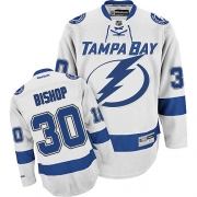 Ben Bishop Tampa Bay Lightning Reebok Men's Authentic Away Jersey - White