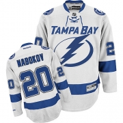 Evgeni Nabokov Tampa Bay Lightning Reebok Men's Authentic Away Jersey - White