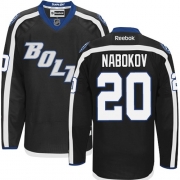 Evgeni Nabokov Tampa Bay Lightning Reebok Men's Premier Third Jersey - Black