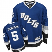 Jason Garrison Tampa Bay Lightning Reebok Men's Authentic Third Jersey - Blue