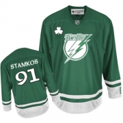 Steven Stamkos Tampa Bay Lightning Reebok Men's Authentic St Patty's Day Jersey - Green