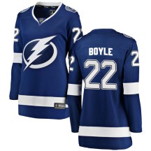 Dan Boyle Tampa Bay Lightning Fanatics Branded Women's Breakaway Home Jersey - Blue