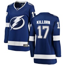 Alex Killorn Tampa Bay Lightning Fanatics Branded Women's Breakaway Home Jersey - Blue