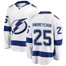 Dave Andreychuk Tampa Bay Lightning Fanatics Branded Men's Breakaway Away Jersey - White