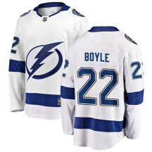 Dan Boyle Tampa Bay Lightning Fanatics Branded Men's Breakaway Away Jersey - White