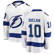 Anthony Duclair Tampa Bay Lightning Fanatics Branded Men's Breakaway Away Jersey - White