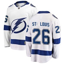 Martin St. Louis Tampa Bay Lightning Fanatics Branded Men's Breakaway Away Jersey - White