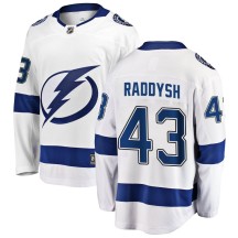 Darren Raddysh Tampa Bay Lightning Fanatics Branded Men's Breakaway Away Jersey - White