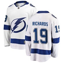 Brad Richards Tampa Bay Lightning Fanatics Branded Men's Breakaway Away Jersey - White