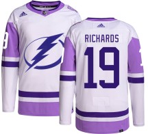 Brad Richards Tampa Bay Lightning Adidas Men's Authentic Hockey Fights Cancer Jersey -