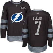 Haydn Fleury Tampa Bay Lightning Youth Authentic 1917-2017 100th Anniversary Jersey - Black