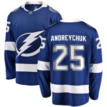 Dave Andreychuk Tampa Bay Lightning Fanatics Branded Men's Breakaway Home Jersey - Blue