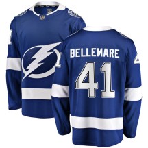 Pierre-Edouard Bellemare Tampa Bay Lightning Fanatics Branded Men's Breakaway Home Jersey - Blue