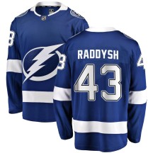 Darren Raddysh Tampa Bay Lightning Fanatics Branded Men's Breakaway Home Jersey - Blue