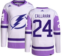 Ryan Callahan Tampa Bay Lightning Adidas Youth Authentic Hockey Fights Cancer Jersey -