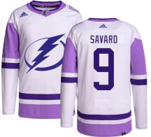 Denis Savard Tampa Bay Lightning Adidas Youth Authentic Hockey Fights Cancer Jersey -