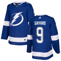 Denis Savard Tampa Bay Lightning Adidas Youth Authentic Home Jersey - Blue