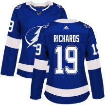 Brad Richards Tampa Bay Lightning Adidas Women's Authentic Home Jersey - Blue