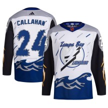 Ryan Callahan Tampa Bay Lightning Adidas Men's Authentic Reverse Retro 2.0 Jersey - White