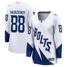 Andrei Vasilevskiy Tampa Bay Lightning Fanatics Branded Women's 2022 Stadium Series Breakaway Jersey - White
