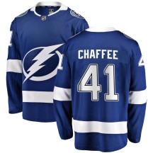 Mitchell Chaffee Tampa Bay Lightning Fanatics Branded Youth Breakaway Home Jersey - Blue
